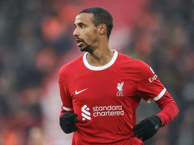 Le défenseur de Liverpool Joel Matip en décembre 2023.