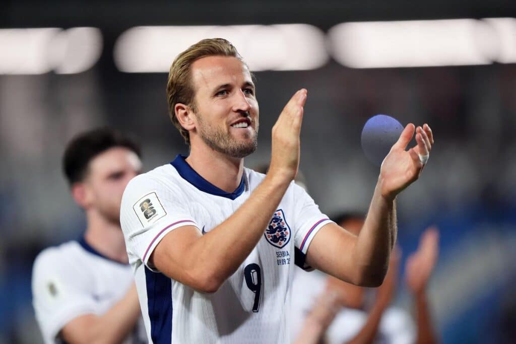 Harry Kane, en Angleterre