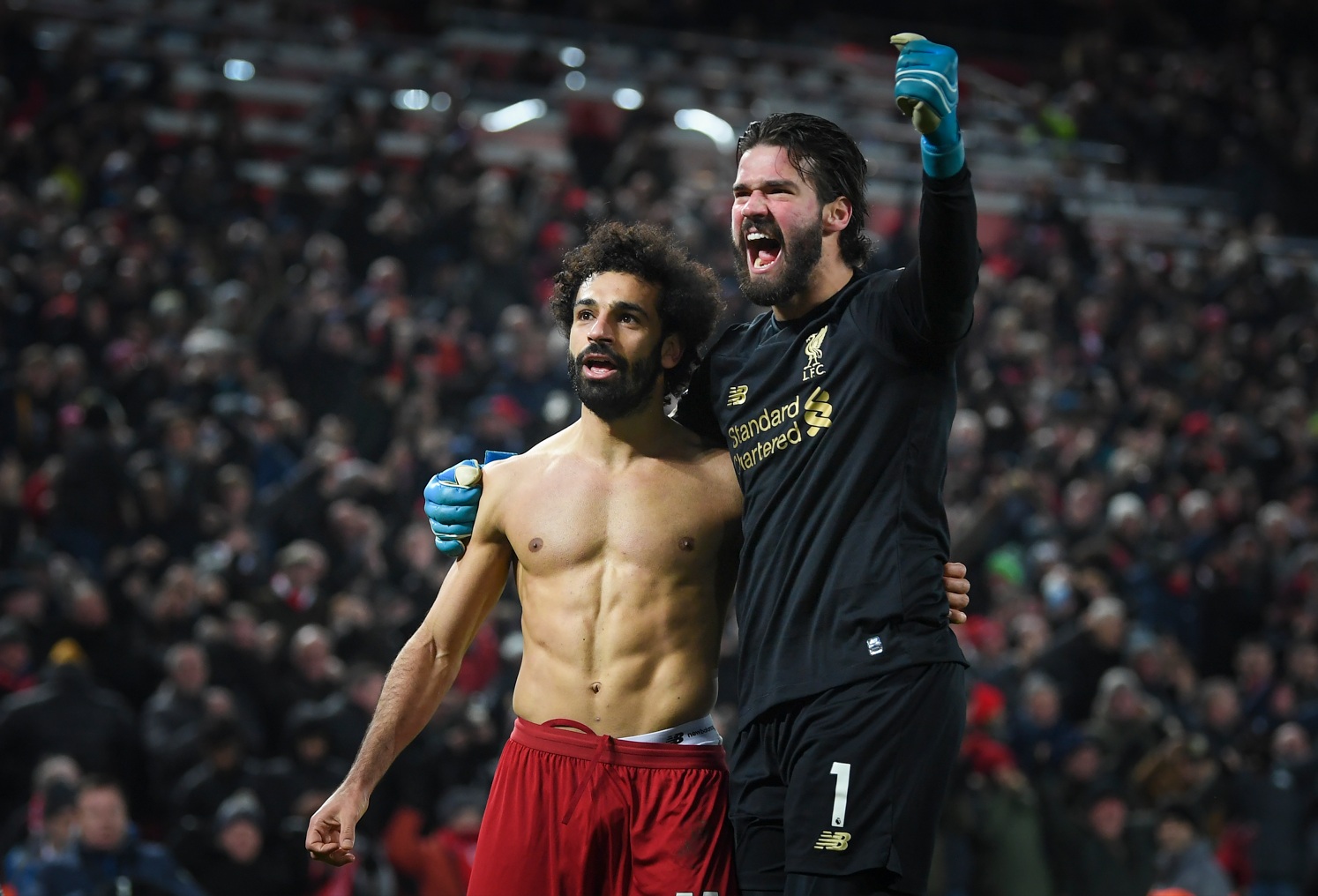 Mo Salah et Alisson Becker ont noué des liens étroits au cours de leurs sept années et demie ensemble à Liverpool