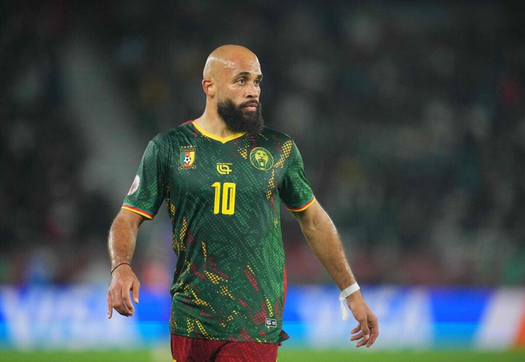 Bryan Mbeumo joue pour le Cameroun.