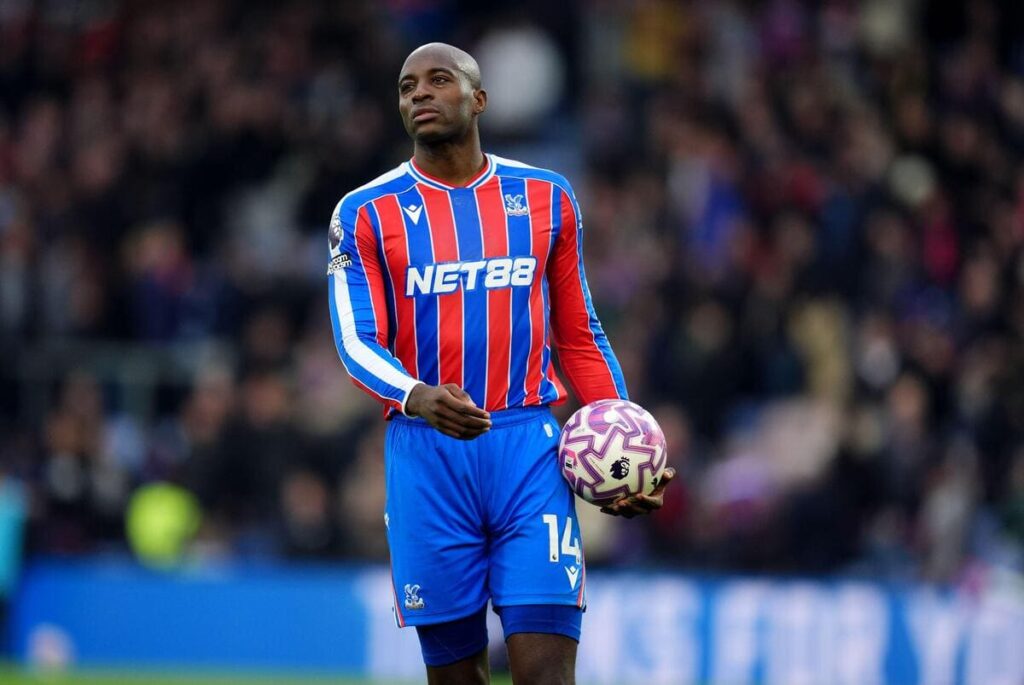 L'attaquant de Crystal Palace Jean-Philippe Mateta
