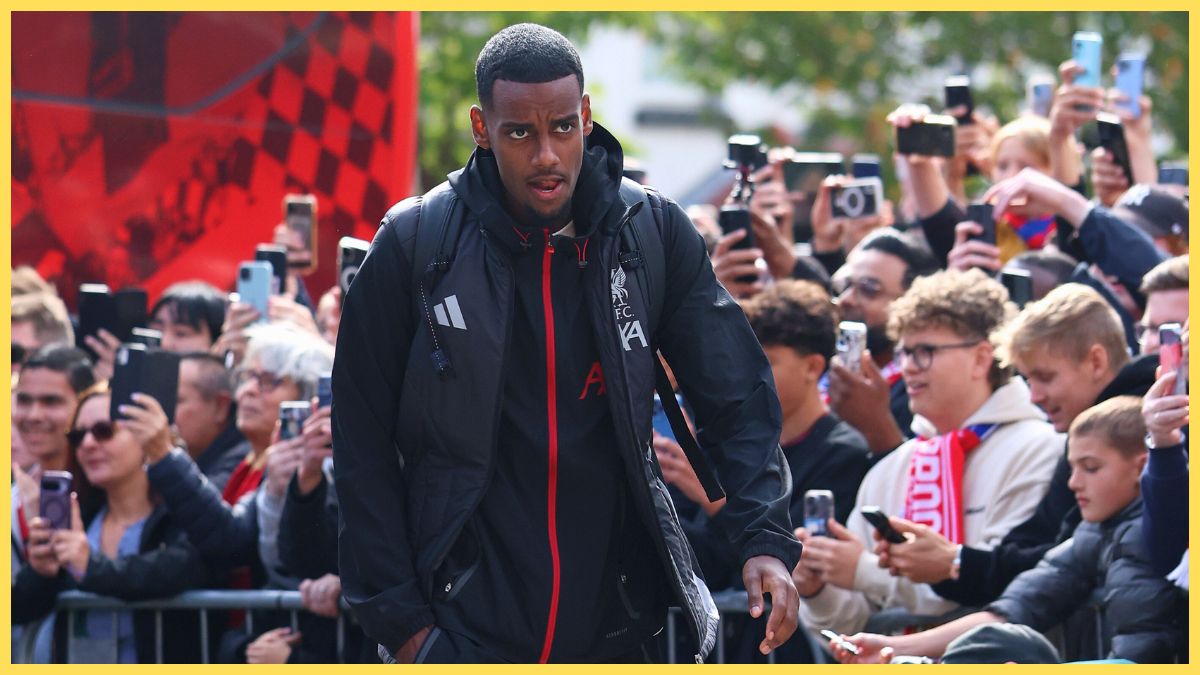 Alexander Isak at Selhurst Park