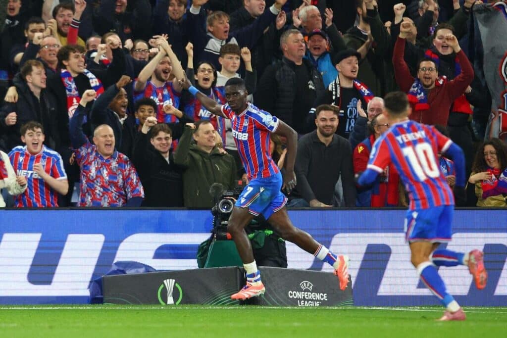 Ismaila Sarr fait la fête pour Crystal Palace