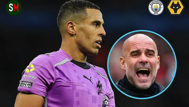 Man City 2-0 Wolves : l’arbitre débutant Farai Hallam avait-il raison d’ignorer l’appel de pénalité du VAR qui a lésé Pep Guardiola ?