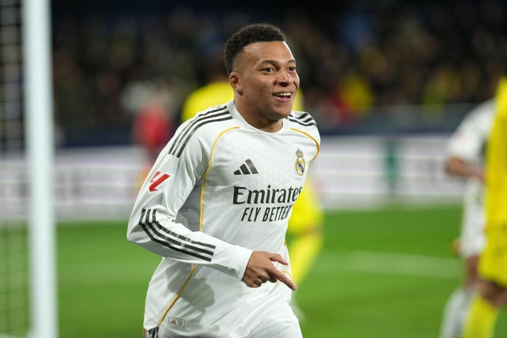 Kylian Mbappé du Real Madrid