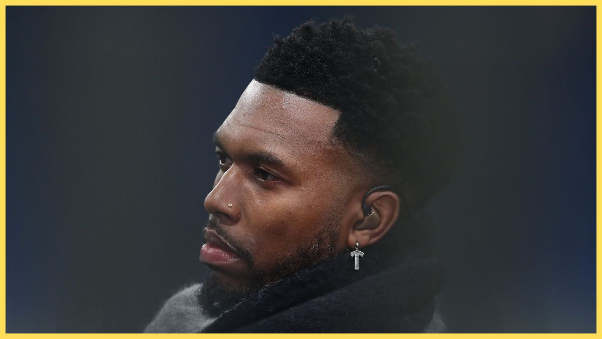 Daniel Sturridge on punditry duty in Milan