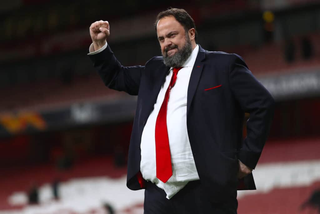 Evangelos Marinakis, propriétaire de Nottingham Forest et de l'Olympiacos