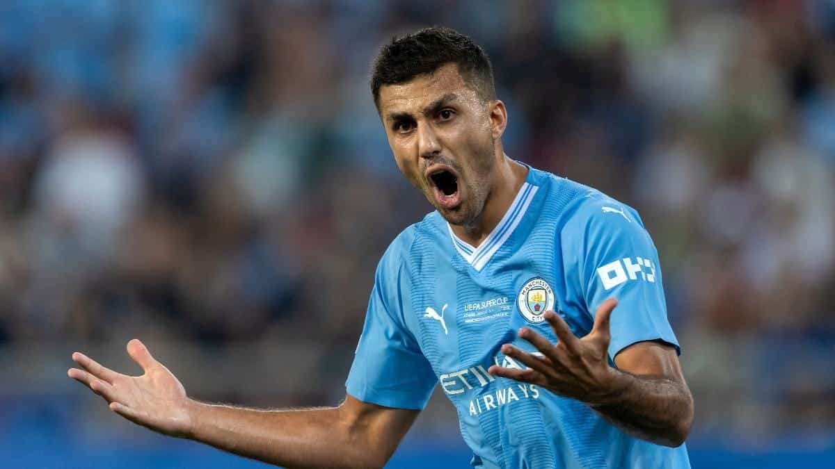 Rodri risque l'interdiction de la FA pour les commentaires de l'arbitre après le match nul de Tottenham