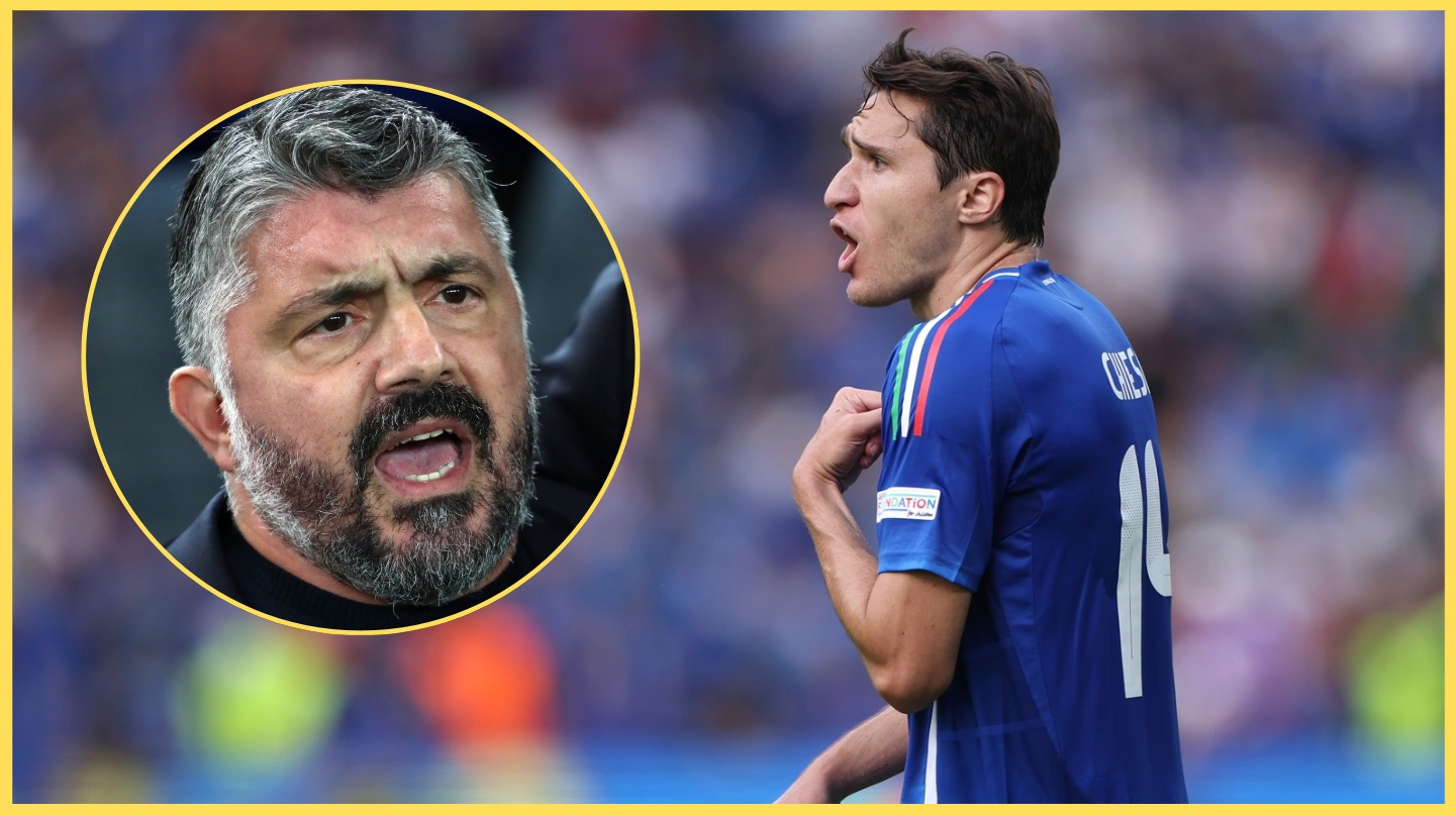 Gennaro Gattuso a apparemment remis en question l'engagement de Federico Chiesa pour la cause italienne