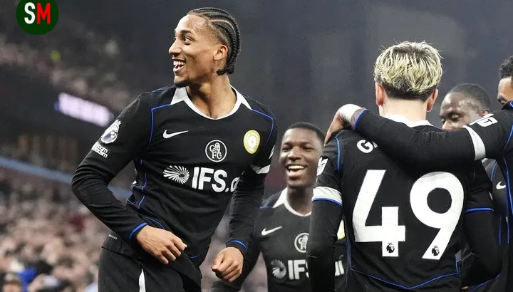 Aston Villa 1-4 Chelsea : Joao Pedro rejoint la liste exclusive avec un excellent triplé à Villa Park