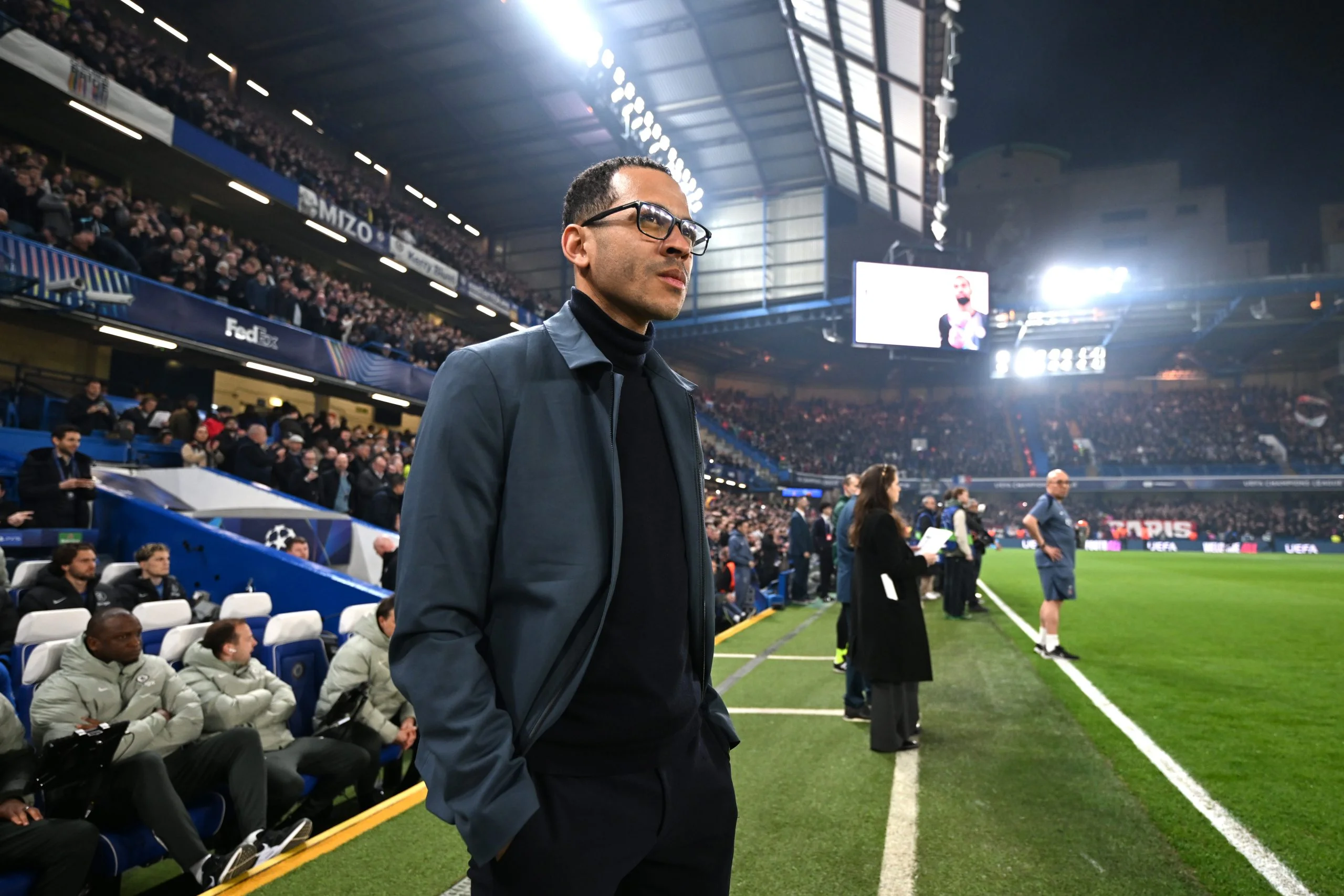 Liam Rosenior Manager Chelsea UEFA Champions League