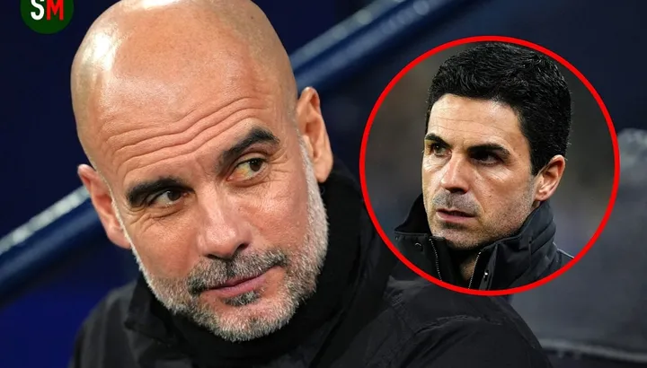 Pep Guardiola de Man City envoie un message brutal de 11 mots à Mikel Arteta d'Arsenal sur la « pression » pour le titre de Premier League