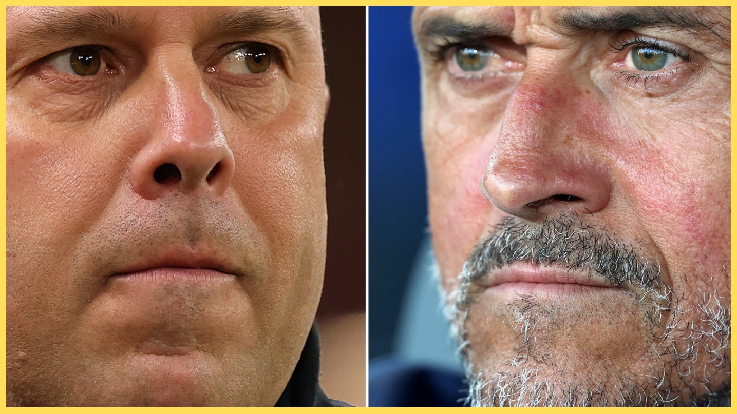 Arne Slot and Luis Enrique will face off once more on Wednesday night