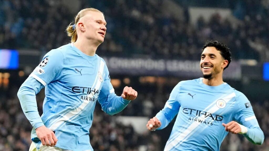 L'attaquant de Manchester City Erling Haaland
