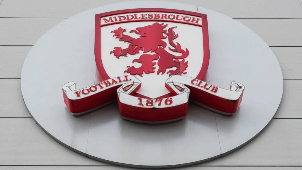 Insigne et logo du club de football de Middlesbrough