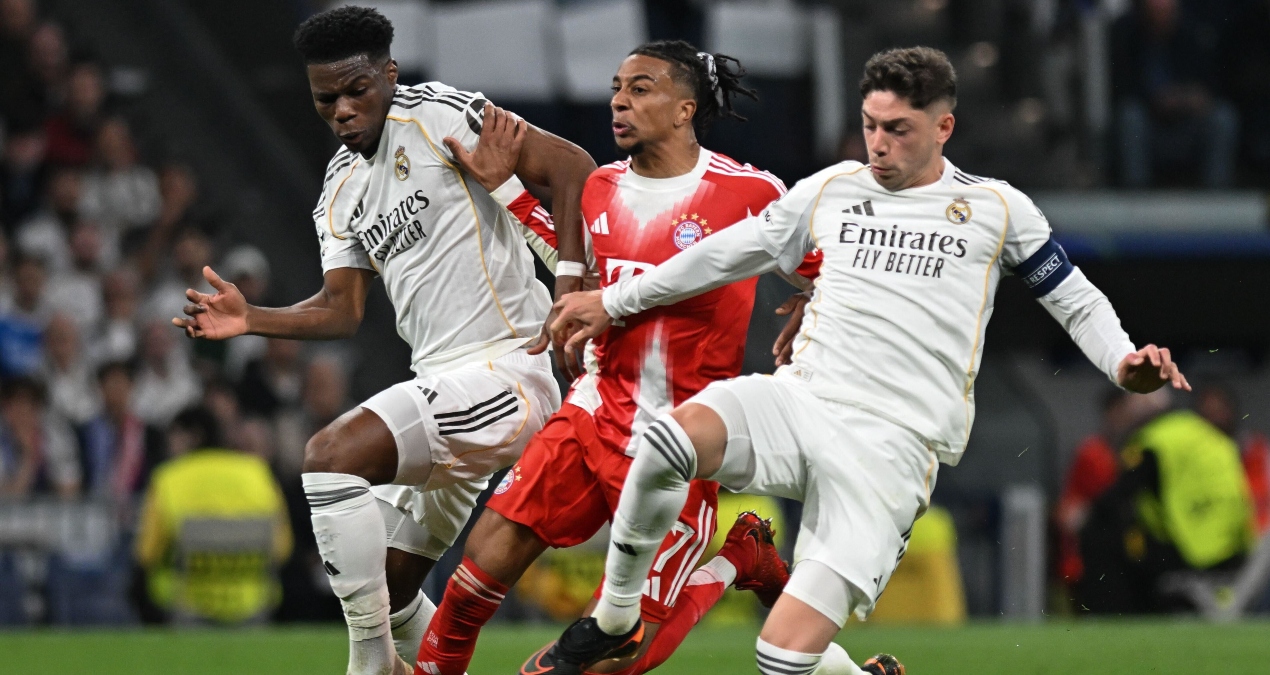 Federico Valverde montre une vilaine cicatrice après un choc avec son coéquipier du Real Madrid, Aurélien Tchouameni.