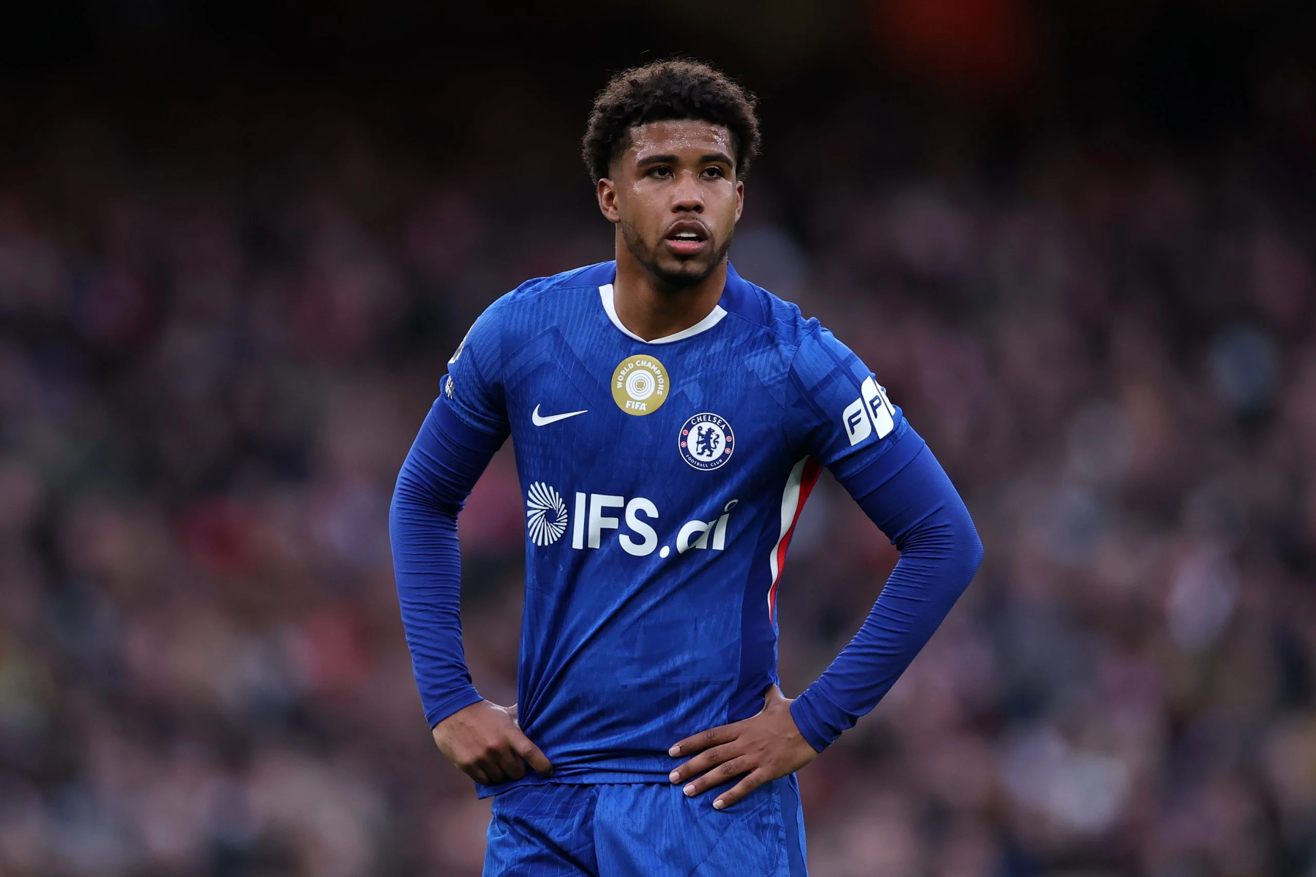 Andrey Santos of Chelsea during the Premier League match