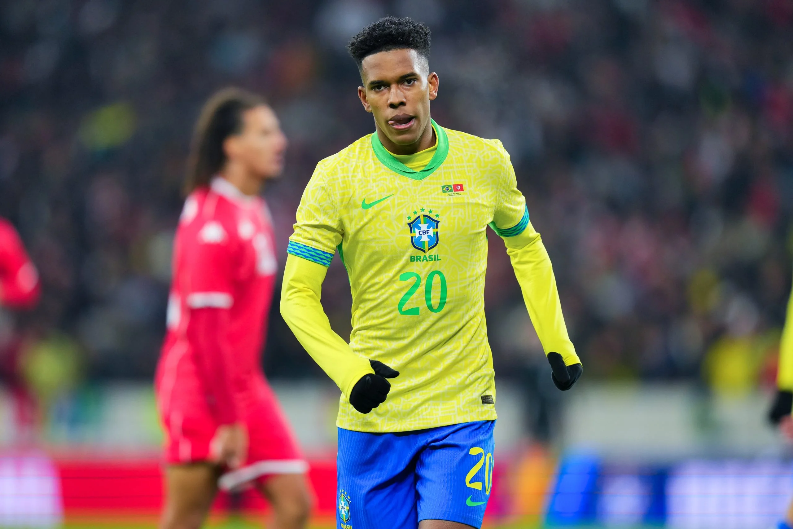 Estevao Willian joue pour le Brésil