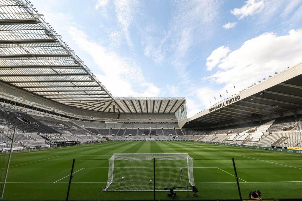 St James' Park, domicile de Newcastle United