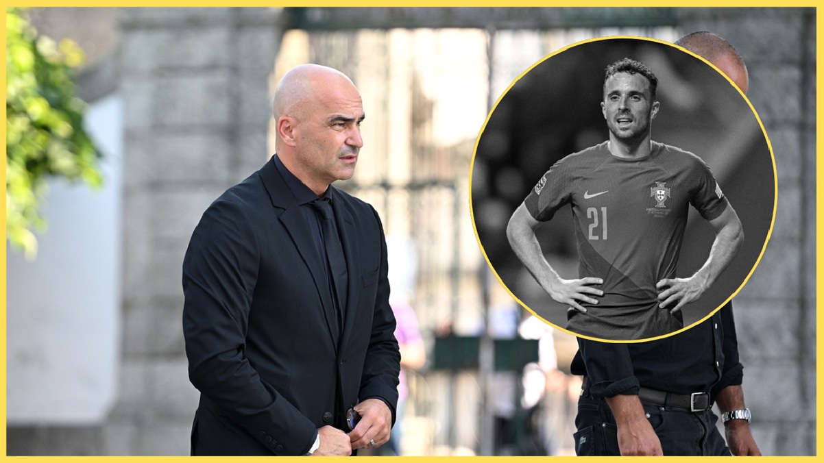 Roberto Martinez has paid tribute to Diogo Jota ahead of Portugal