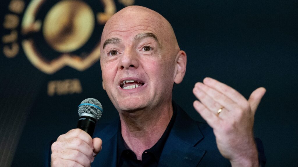 Gianni Infantino, président de la FIFA