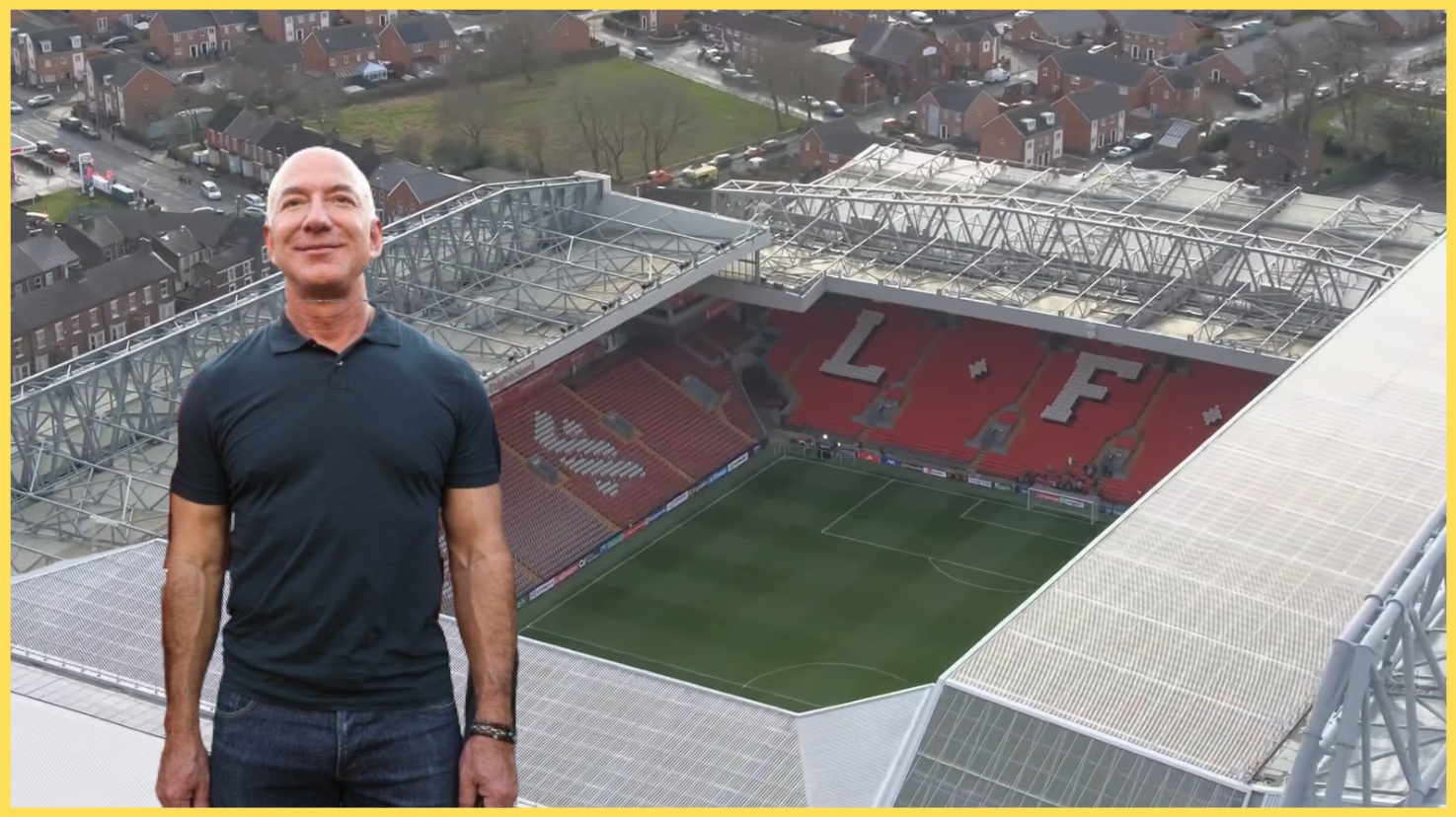 Jeff Bezos est impliqué dans un consortium qui a acheté 38% du Liverpool FC