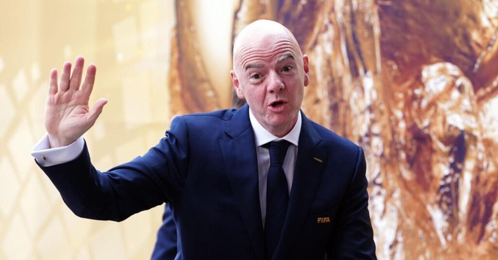 Gianni Infantino, président de la FIFA