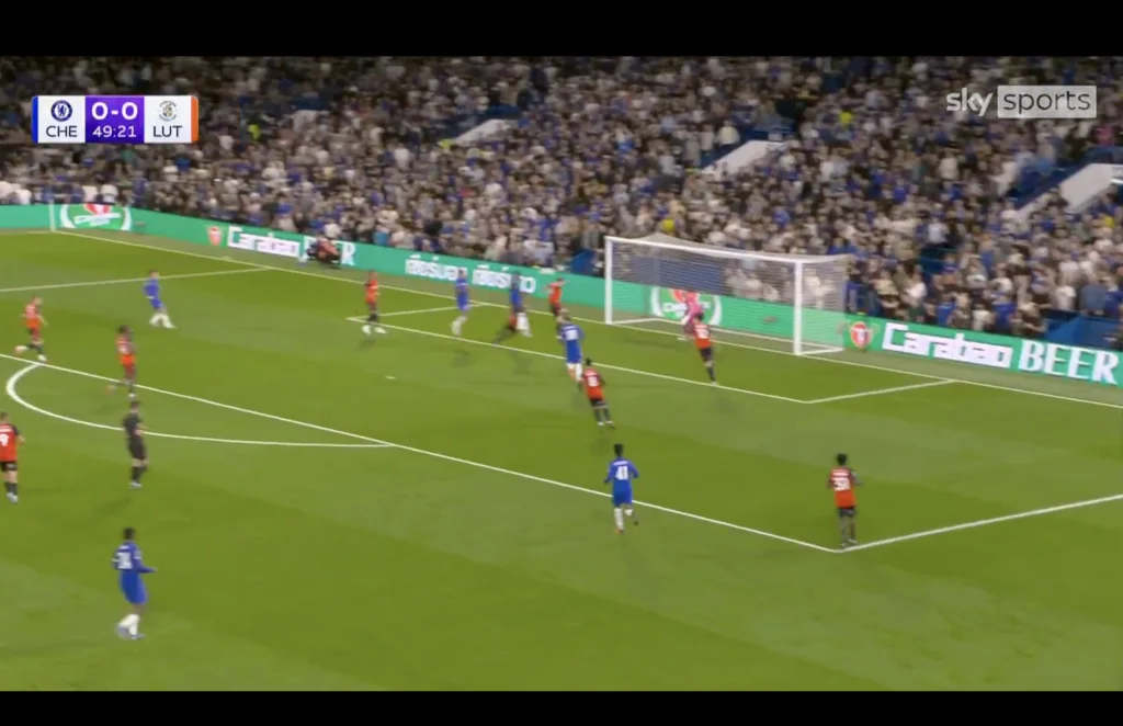Danny Welbeck heads in a goal