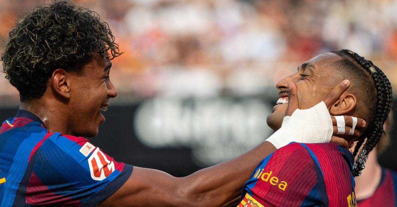 Séville 1-3 Barcelone : Raphinha réalise un deuxième triplé consécutif alors que les champions de LaLiga continuent de remporter leur départ