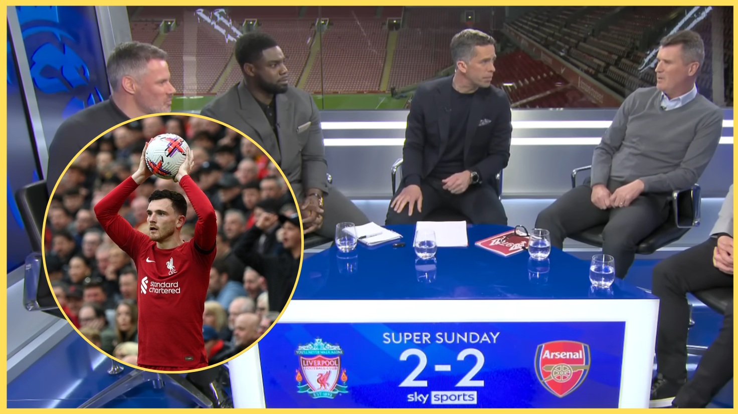 Roy Keane infamously called Andy Robertson a