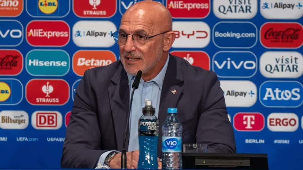 Luis de la Fuente, entraîneur de football espagnol