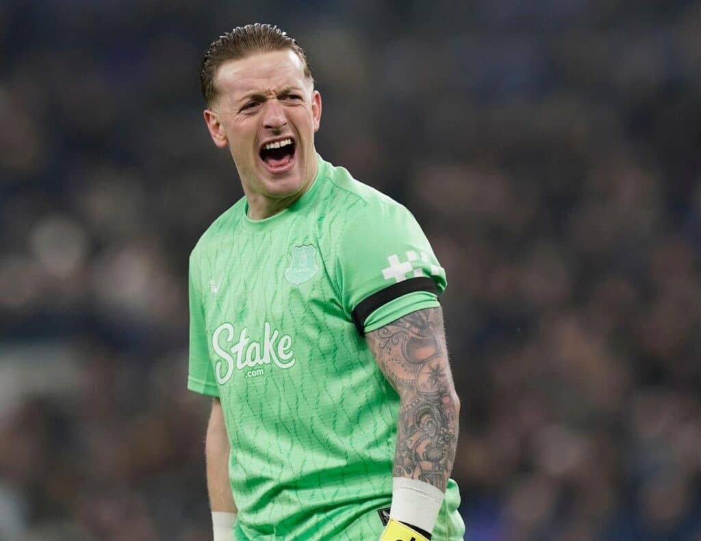 Jordan Pickford, gardien d'Everton et de l'Angleterre