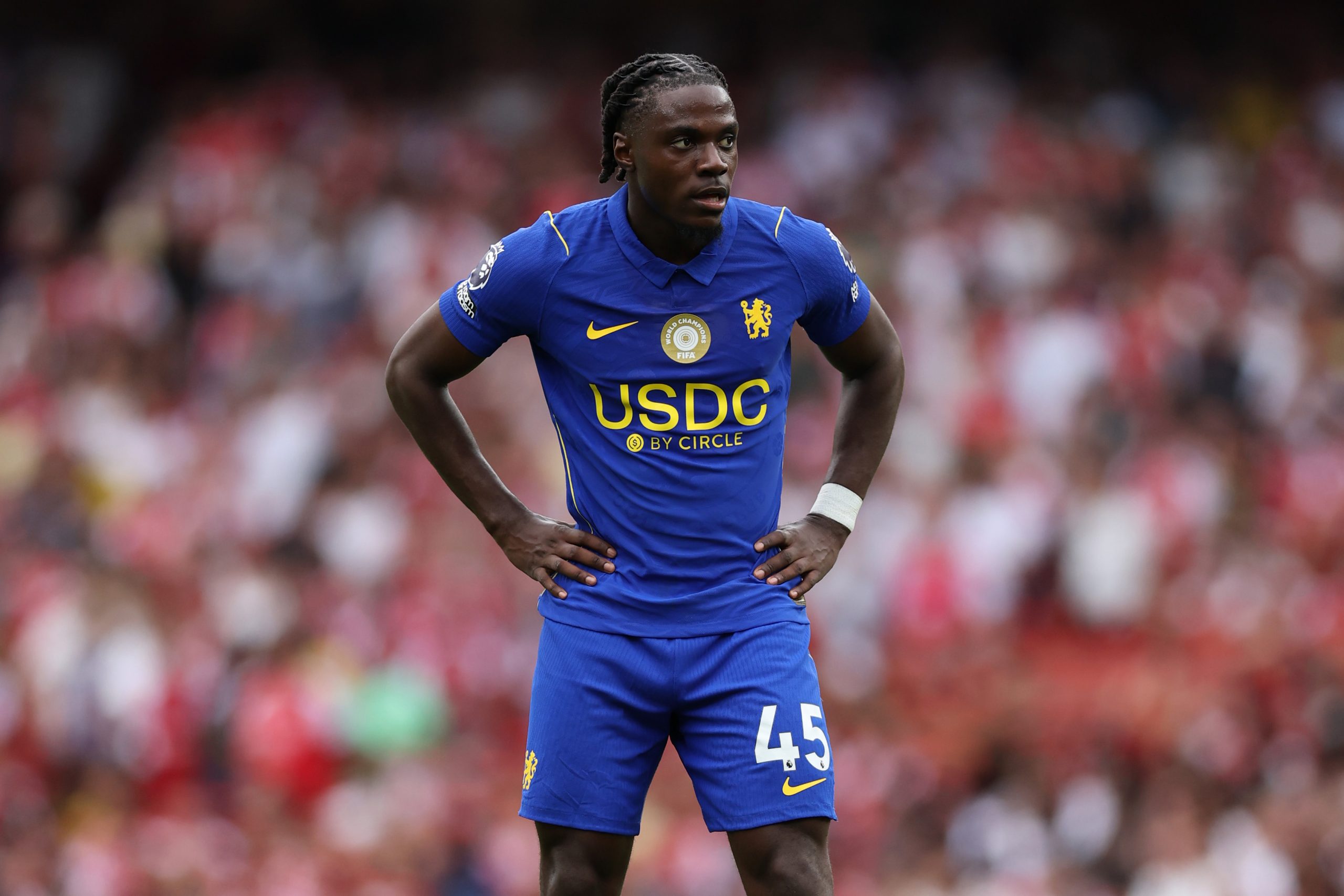 Romeo Lavia of Chelsea