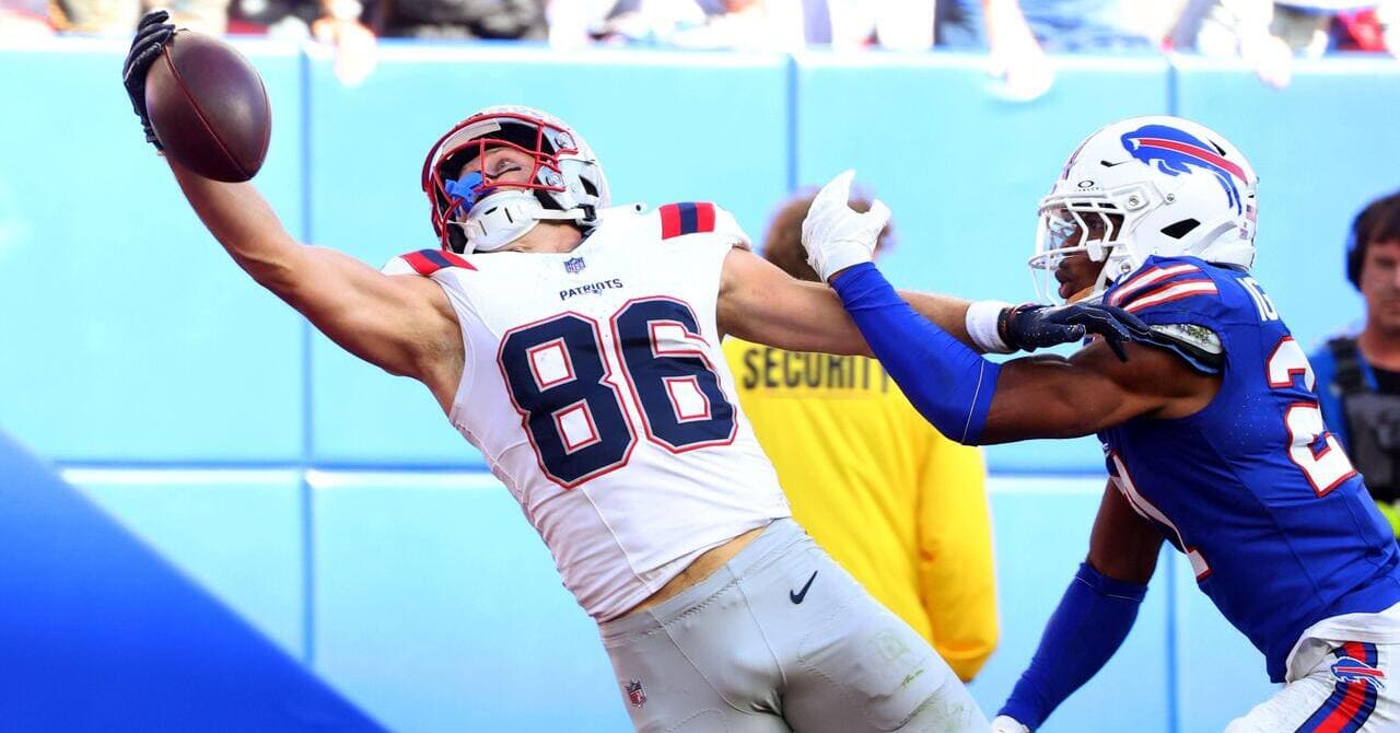 Semaine 4 de la NFL : la superbe capture de Chism donne la victoire aux Patriots contre les Bills et les Eagles s'effondrent contre les Rams